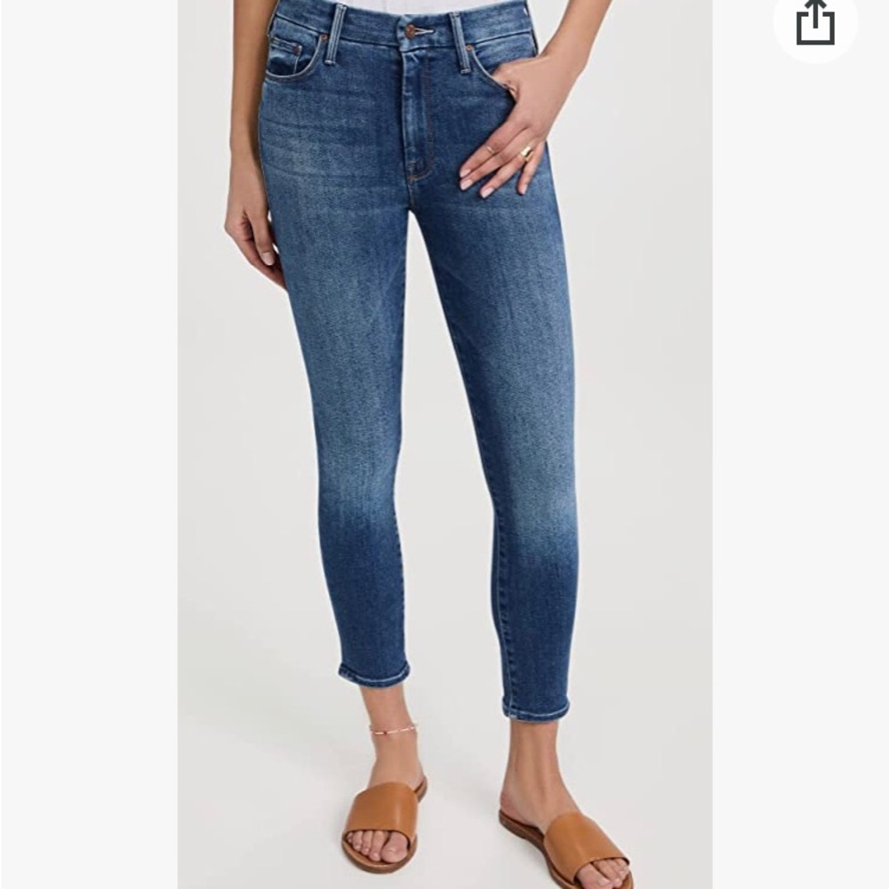 Mother “The Looker Crop” Jeans Size 25